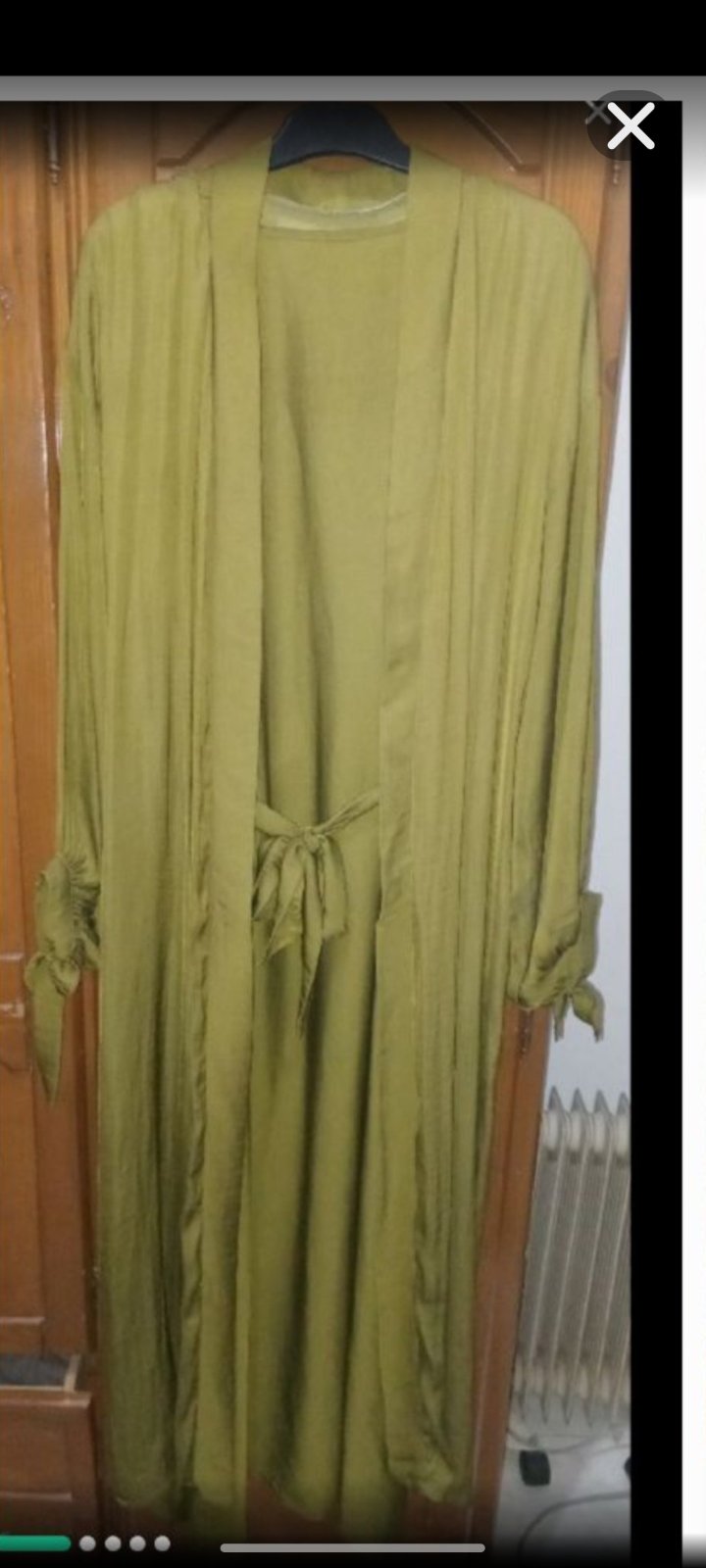 Abaya avec fond de robe 💚💚