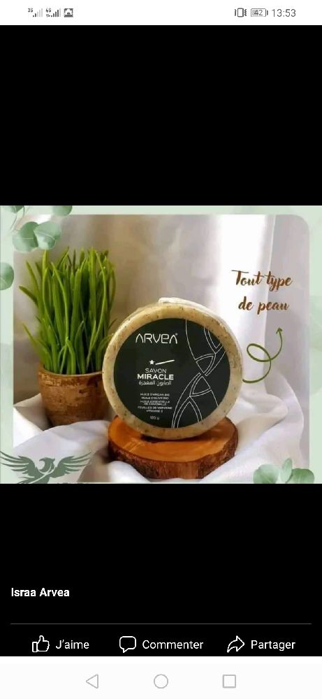 Savon miracle arvea