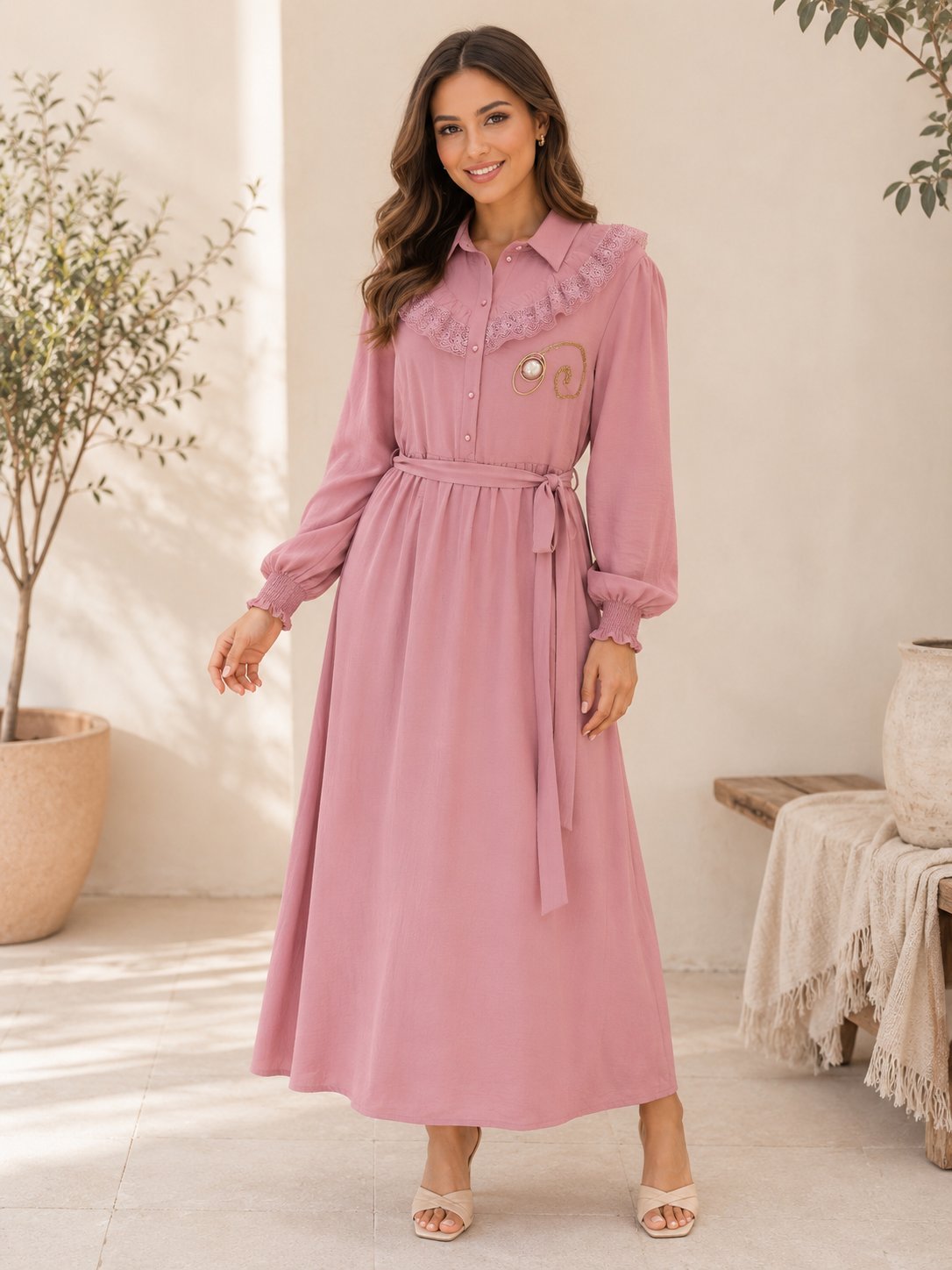 Belle robe rose porté une seule fois🌸🩷