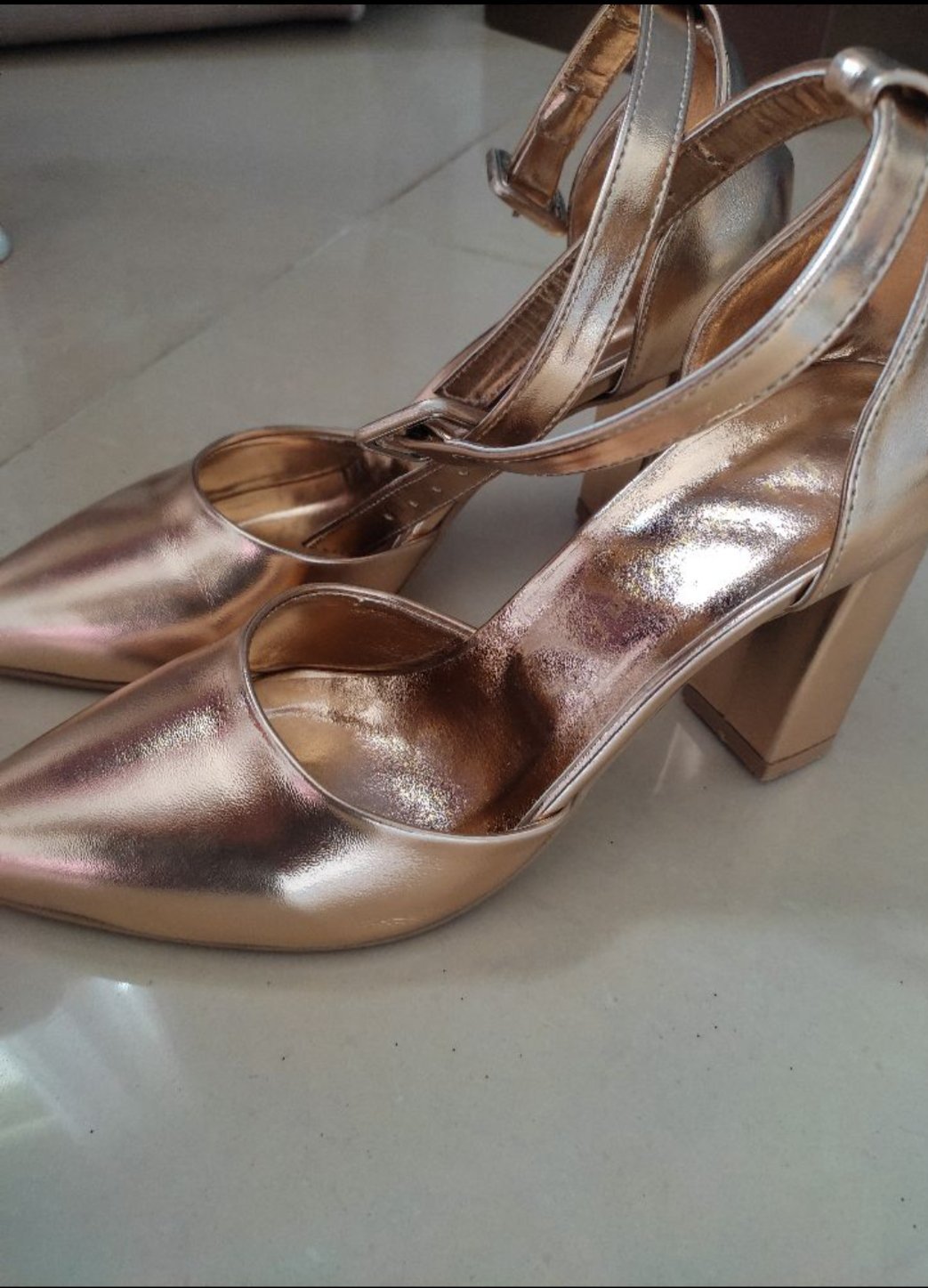 Jolie escarpins rosé bronzé 🥰🫶🌹