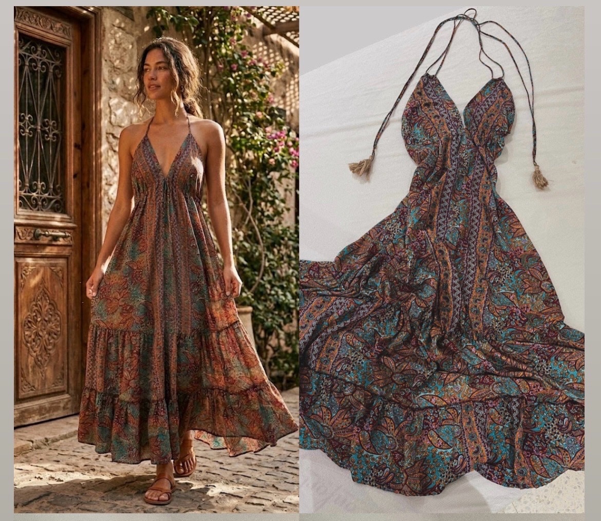 Robe foulard Trendy