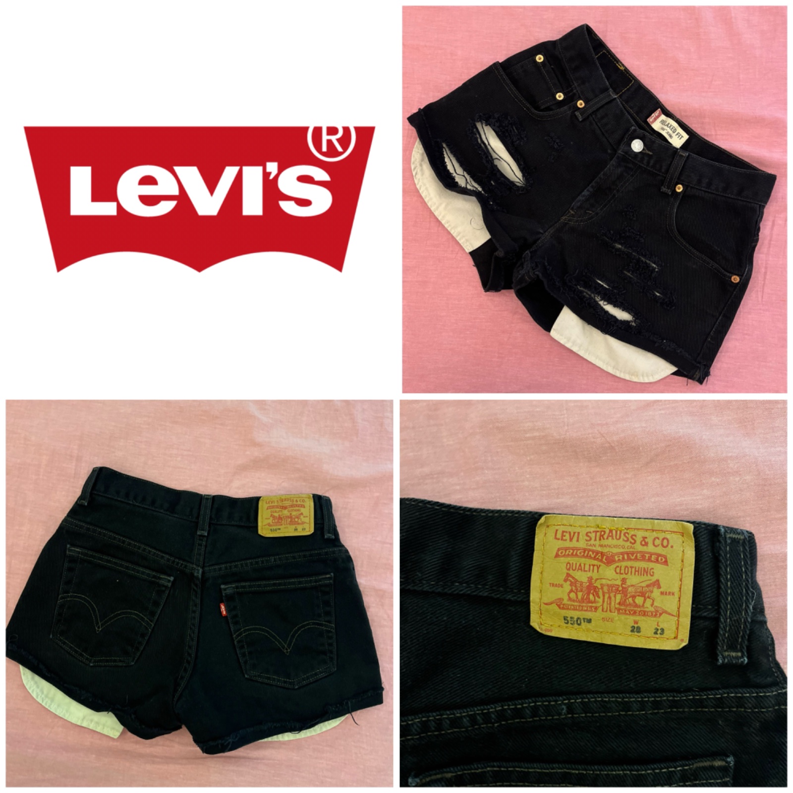 Short jeans levi's