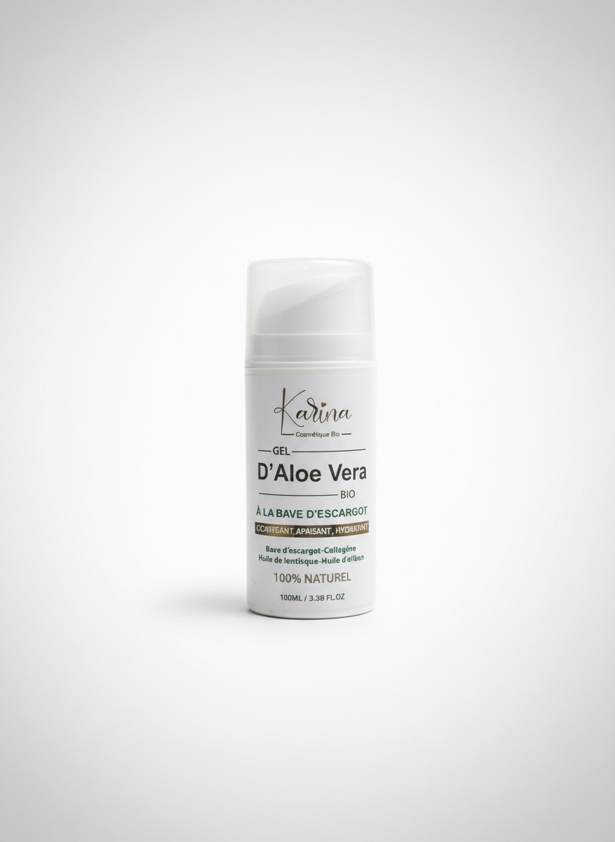 KARINA Crème d’aloe vera à la bave d’escargot 100 ml