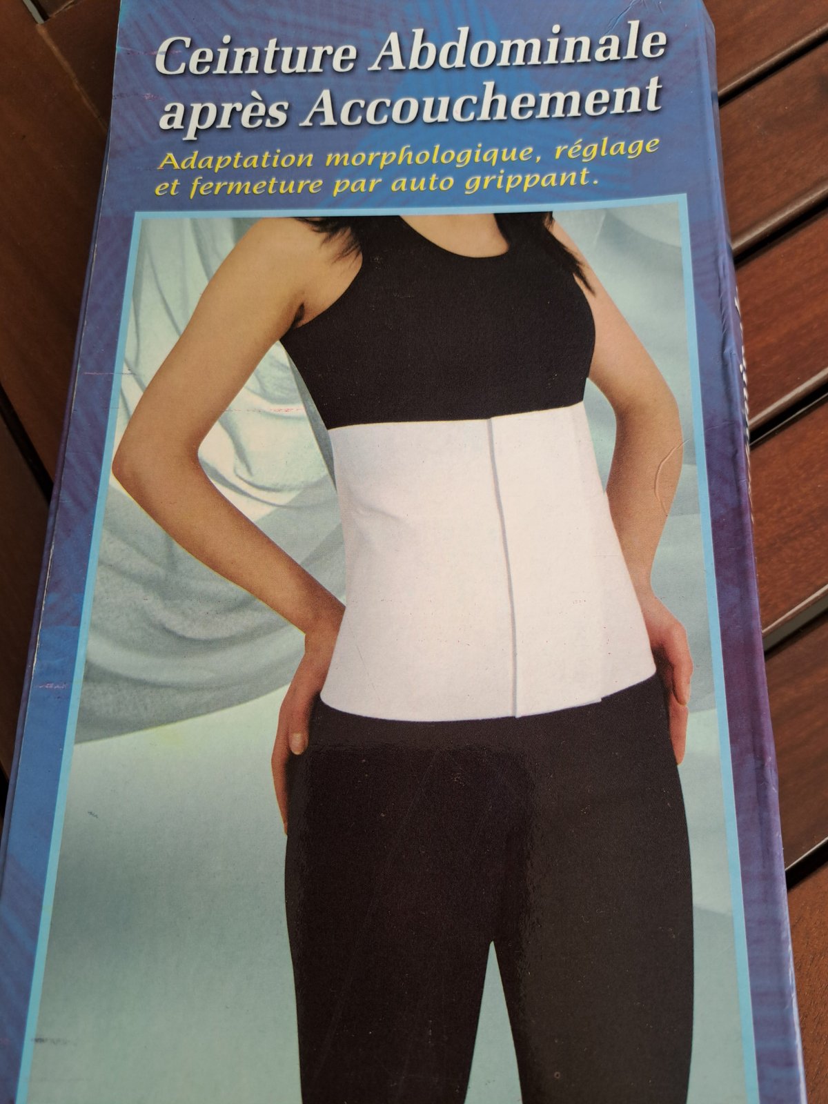 Ceinture abdominale après accouchement
