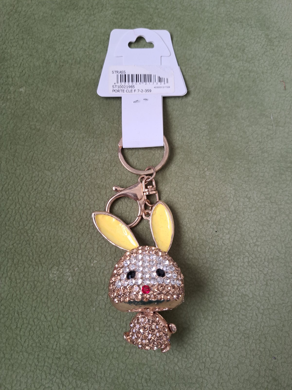 Porte clés lapin 