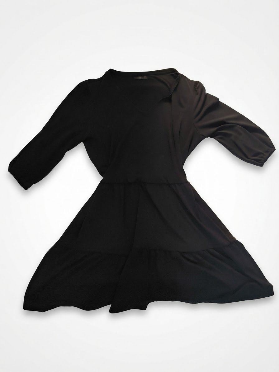 Robe noire grande taille 