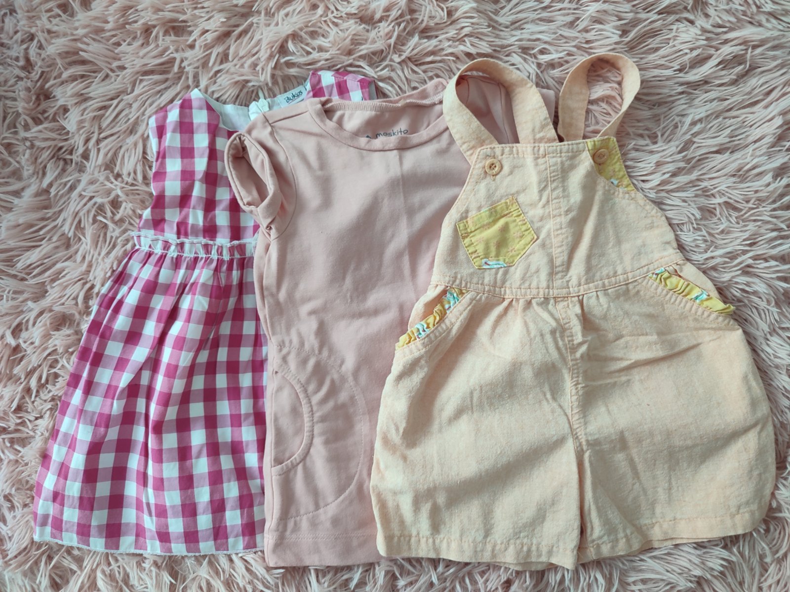 Lot 3 pièces bébé fille 9 mois – look mignon et confortable