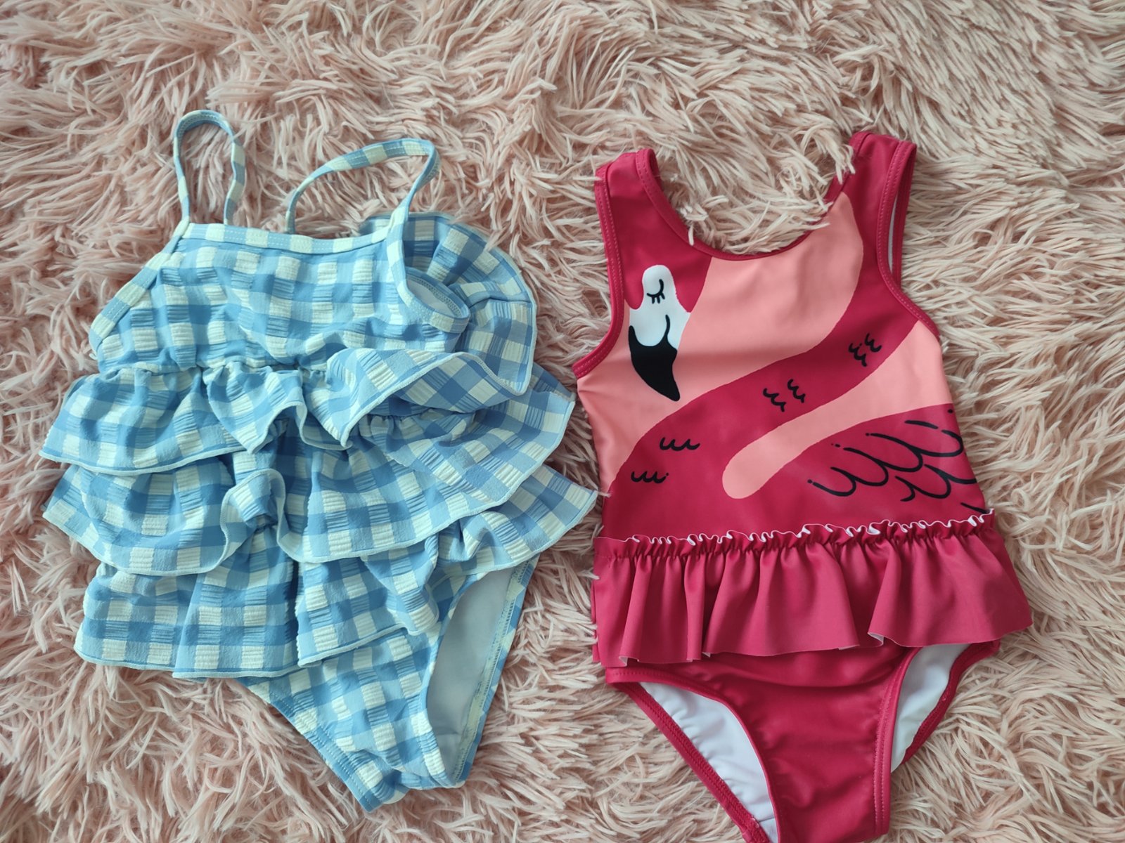 Lot 2 Maillots de Bain Bébé Fille 6-12M