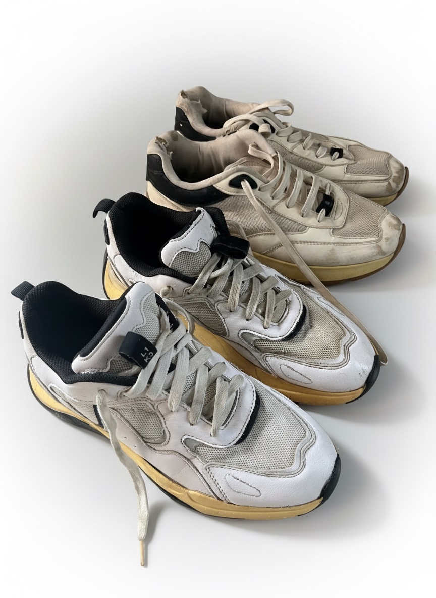 Lot de 2 paires de baskets Bershka