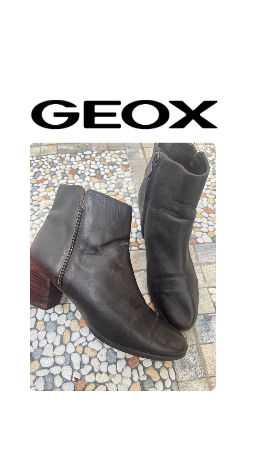 Bottine marron de la marque geox🤎