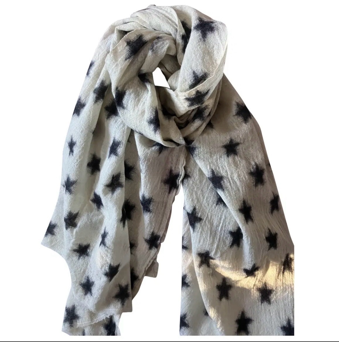 Magnifique Écharpe Maison Scotch – Motif Étoiles
