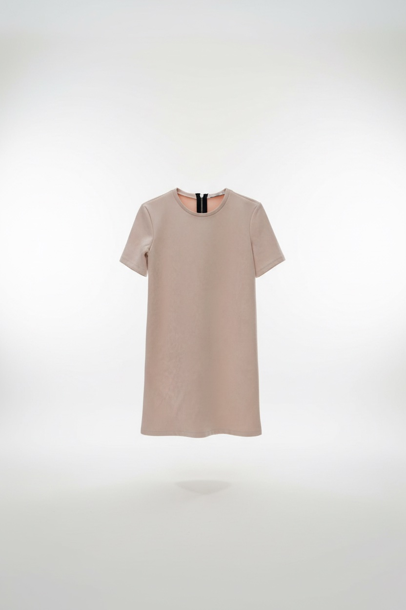 Robe rose nude 