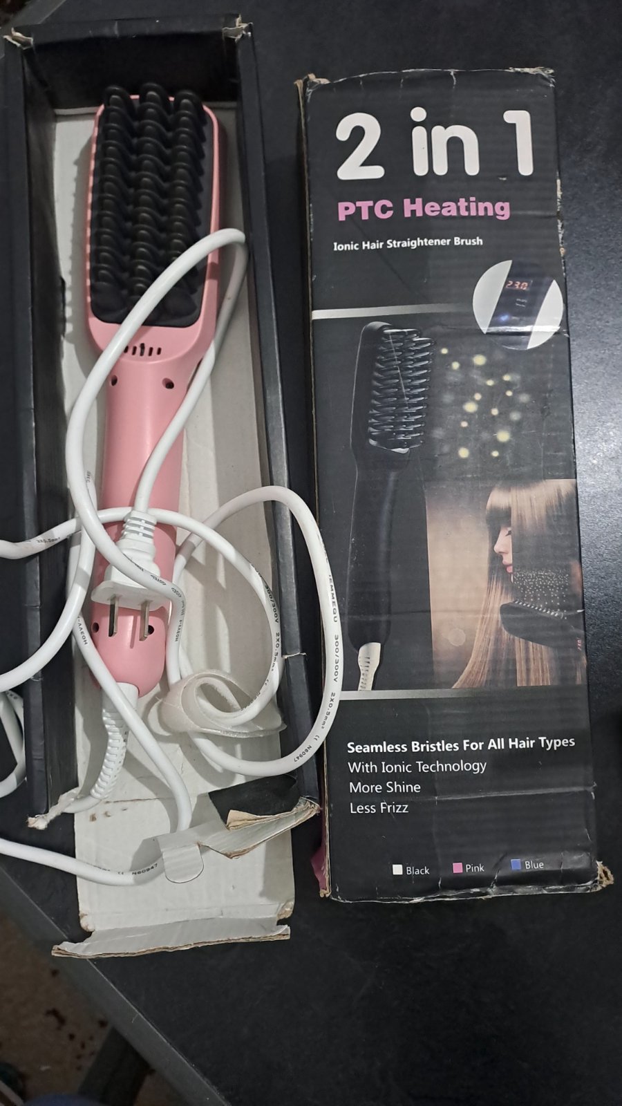  hair straightener brush