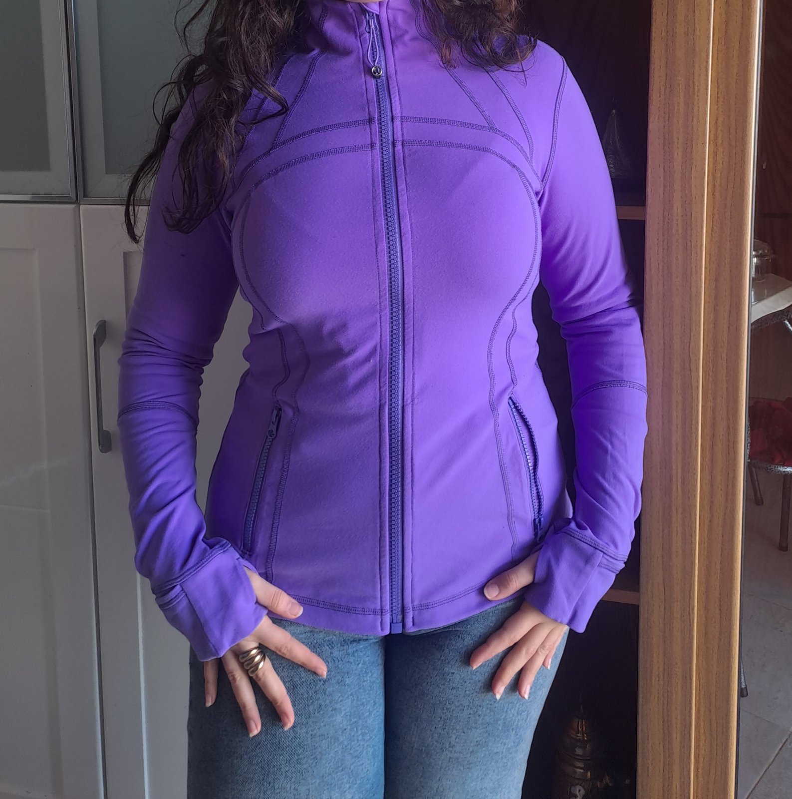 Lululemon define jacket purple
