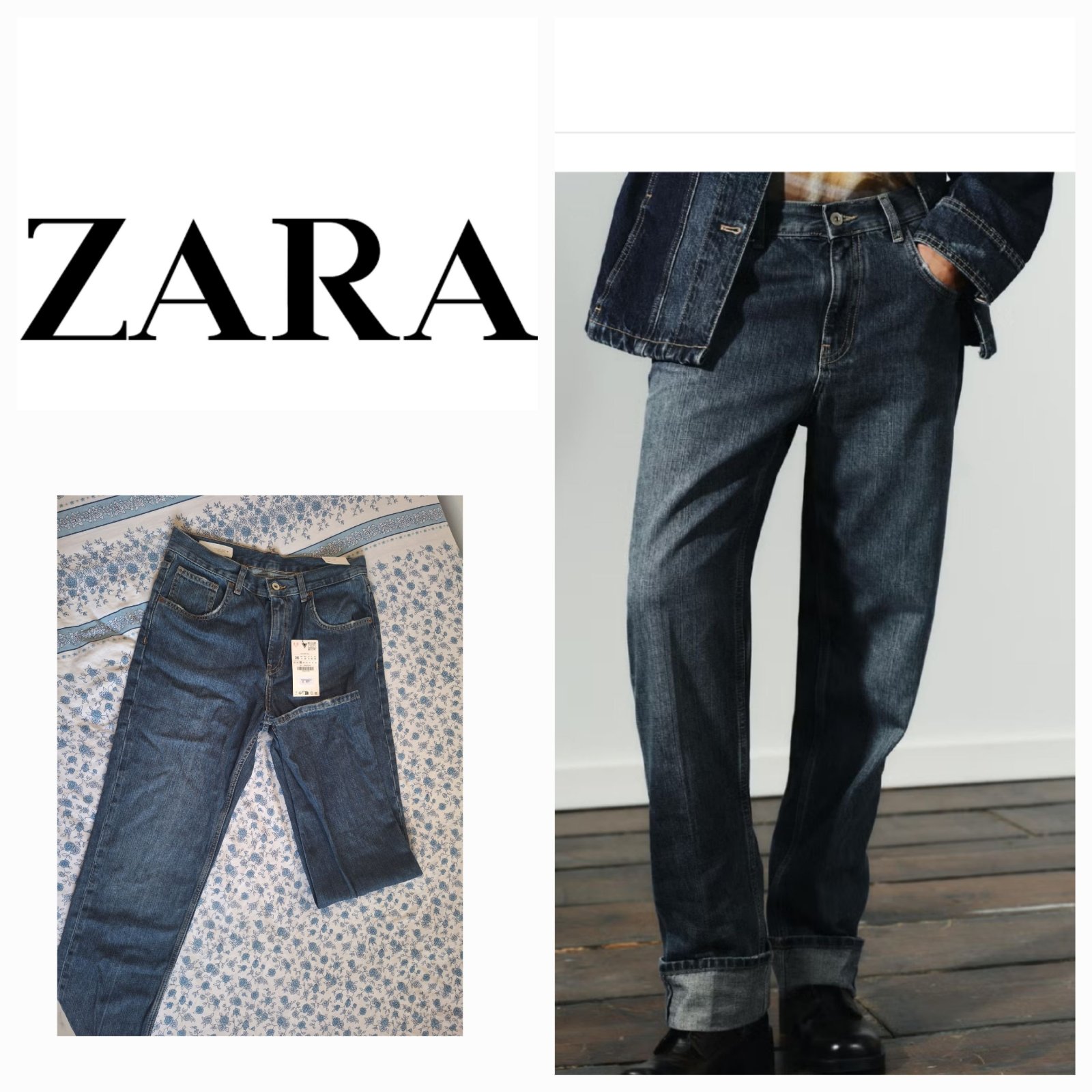 Jeans zara straight 