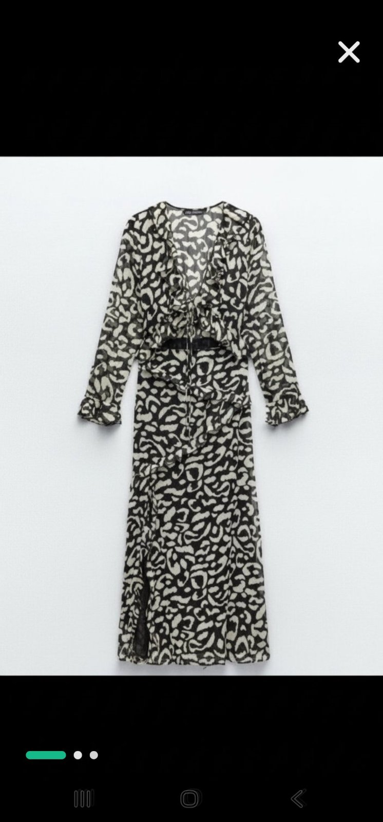 Robe zara jamais porté 