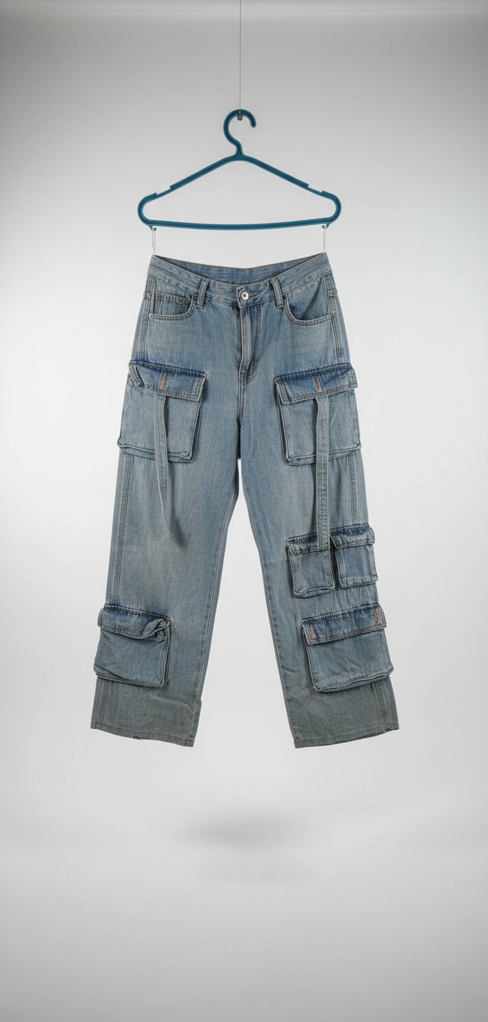 Pantalon large 