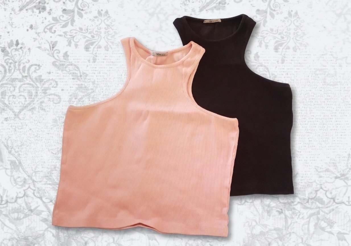 Two crop tops