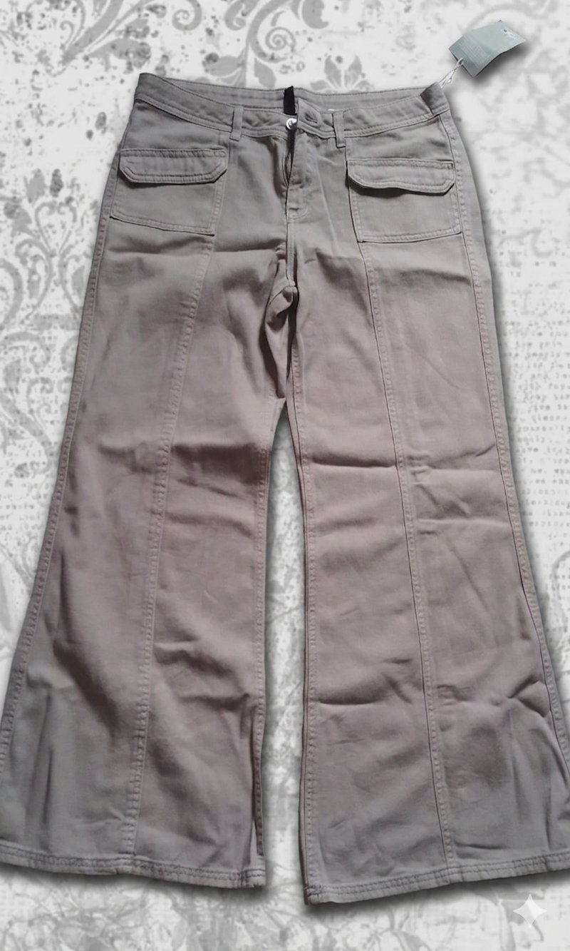 Y2k gray jeans