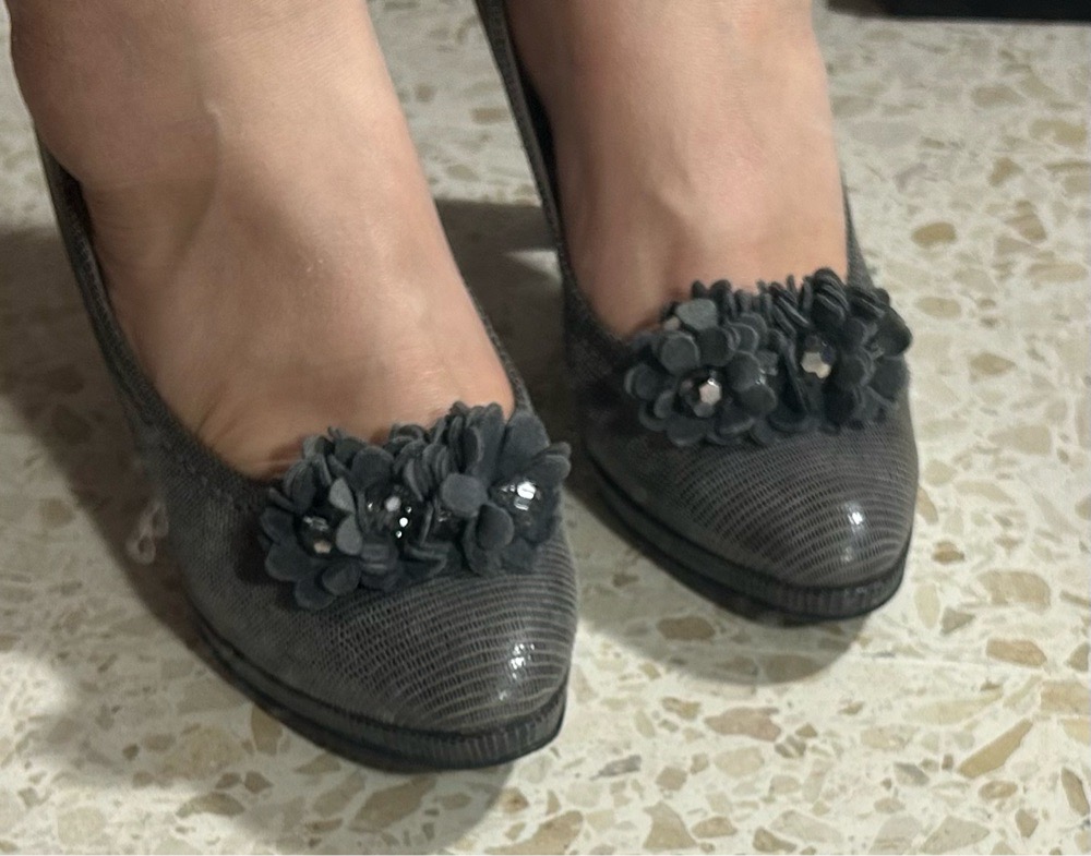 Escarpins Gris