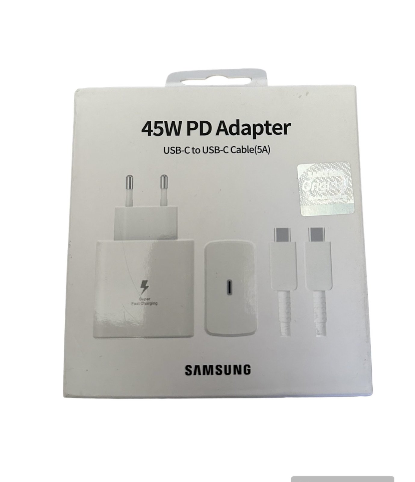 Chargeur Samsung Super Rapide 45W