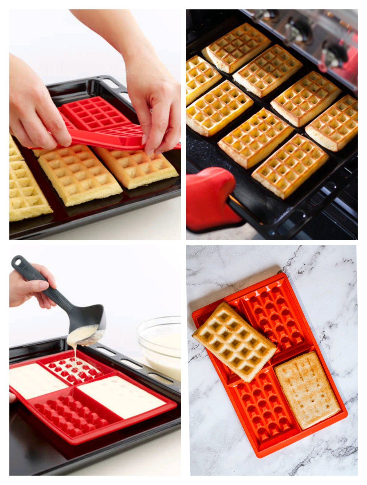 Deux Moules en silicone 