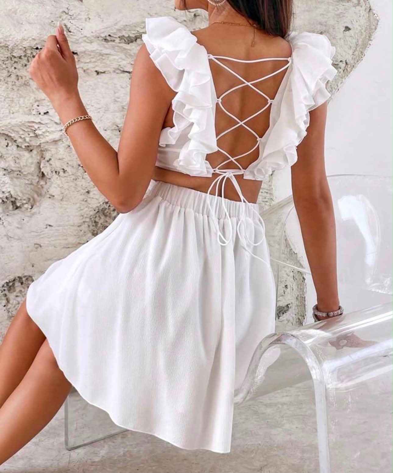 Robe blanc