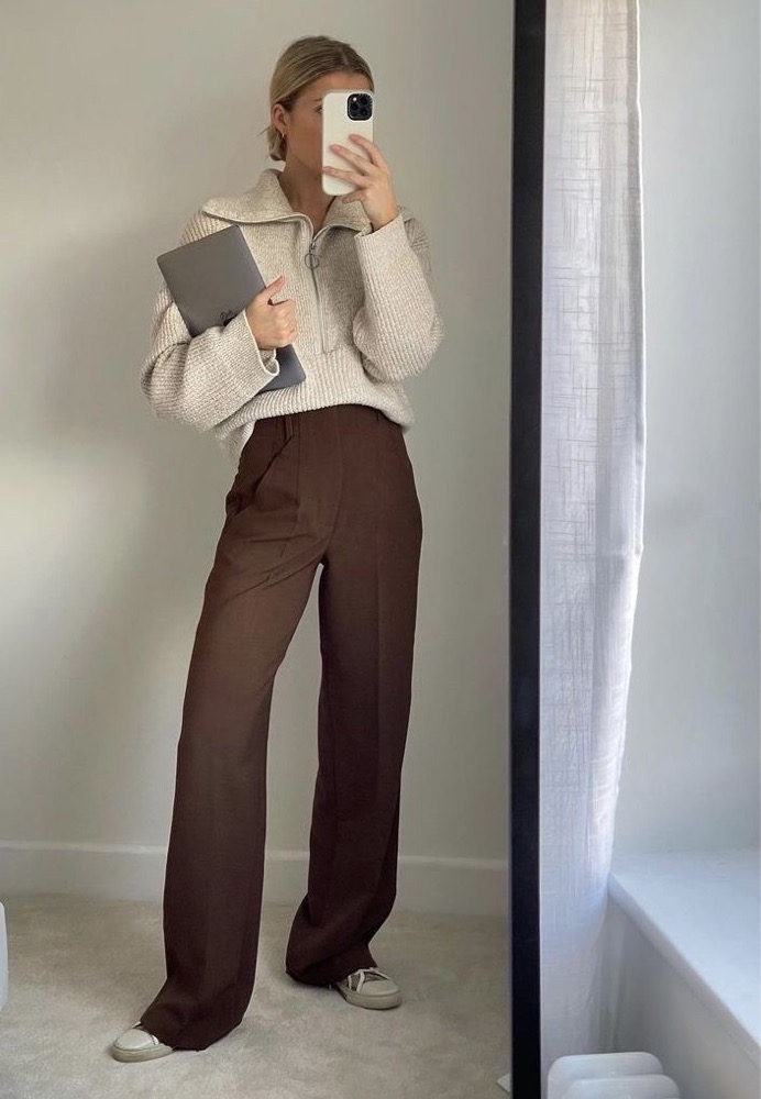 Pantalon large
