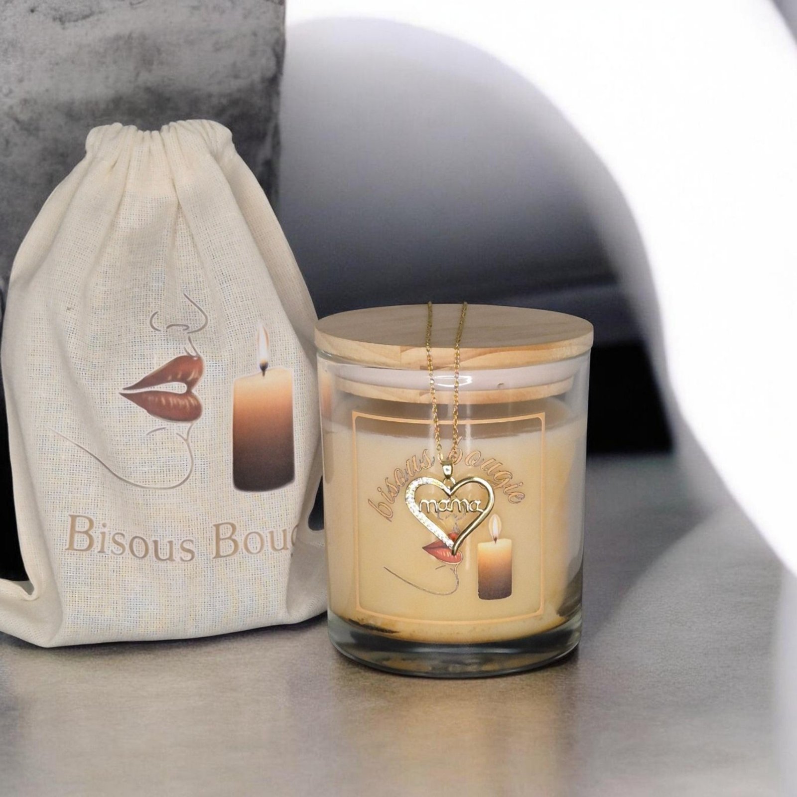 Bougie bijou 