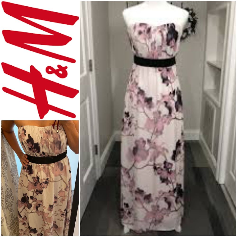 Robe bustier fleurie