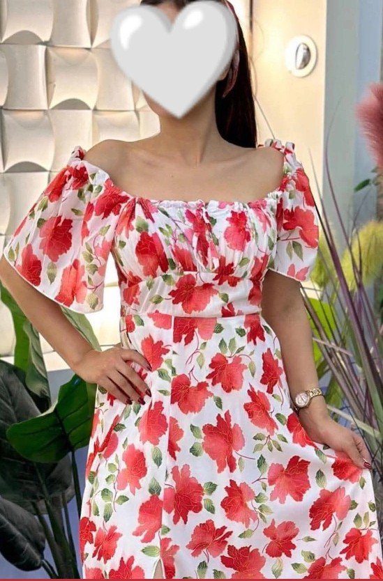 Robe longue d'été très feminin 💓💓