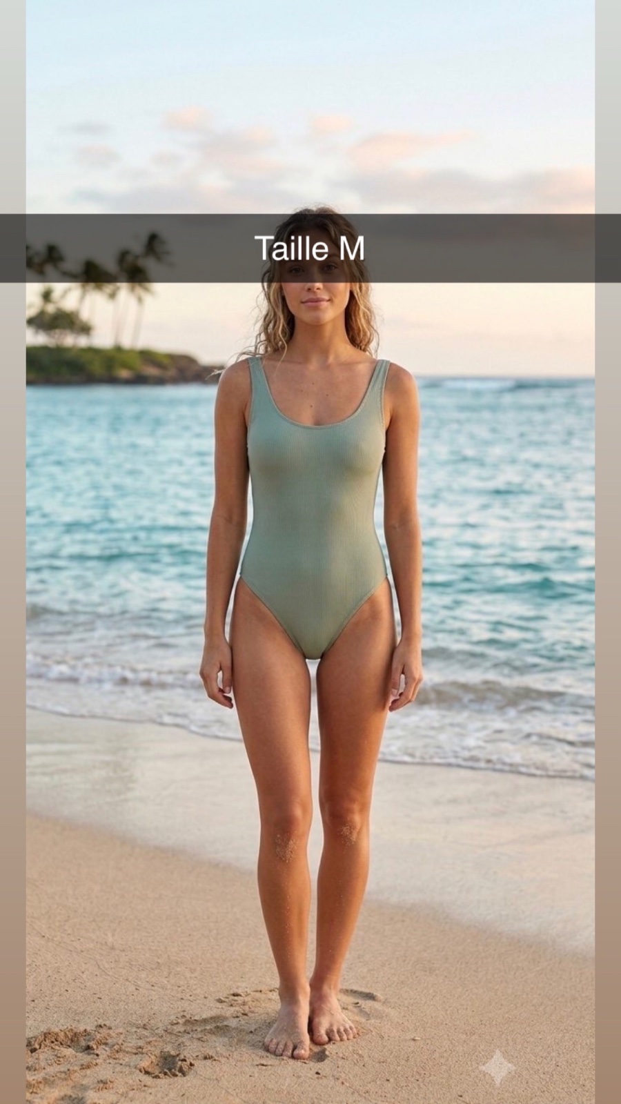 Maillot vert taille M