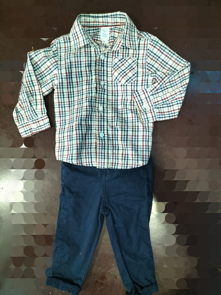 chemise et pantalon bb 9mois