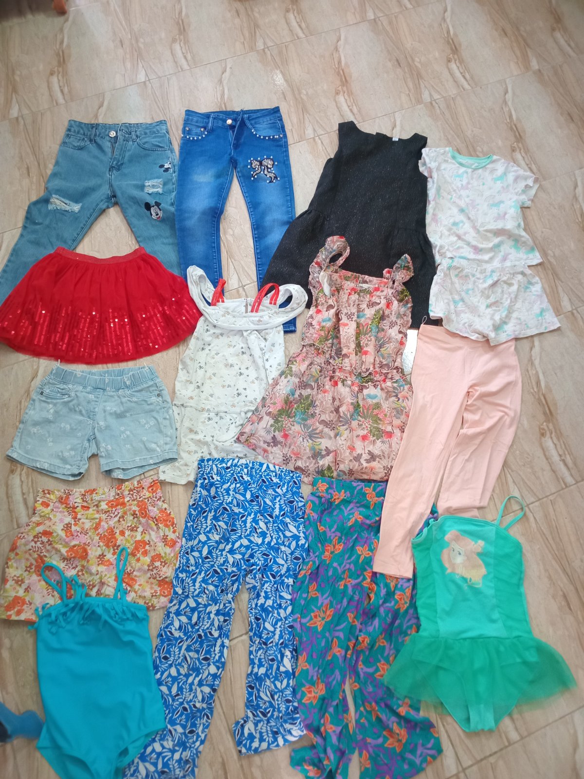 Lot de 15 vêtements fille