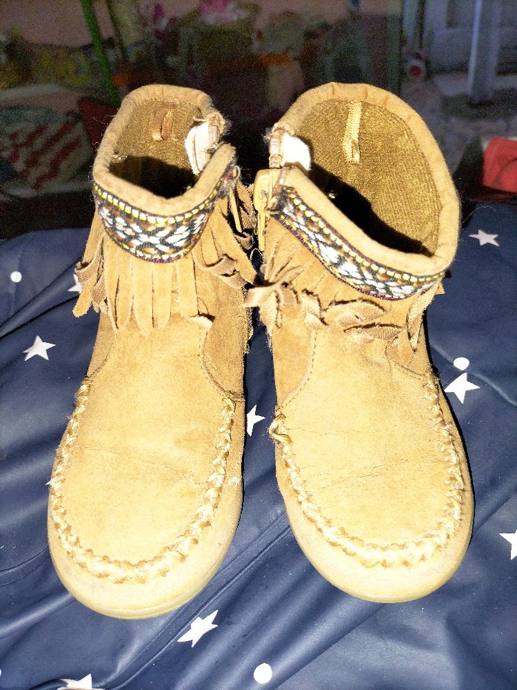 boots caramel kiabi 