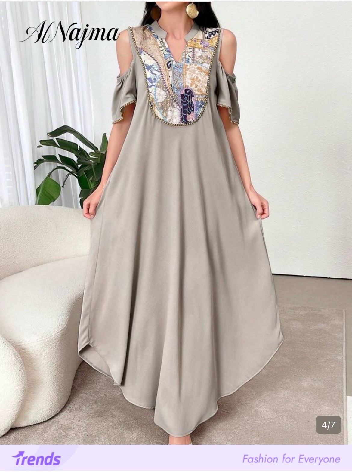 Robe long shein 
