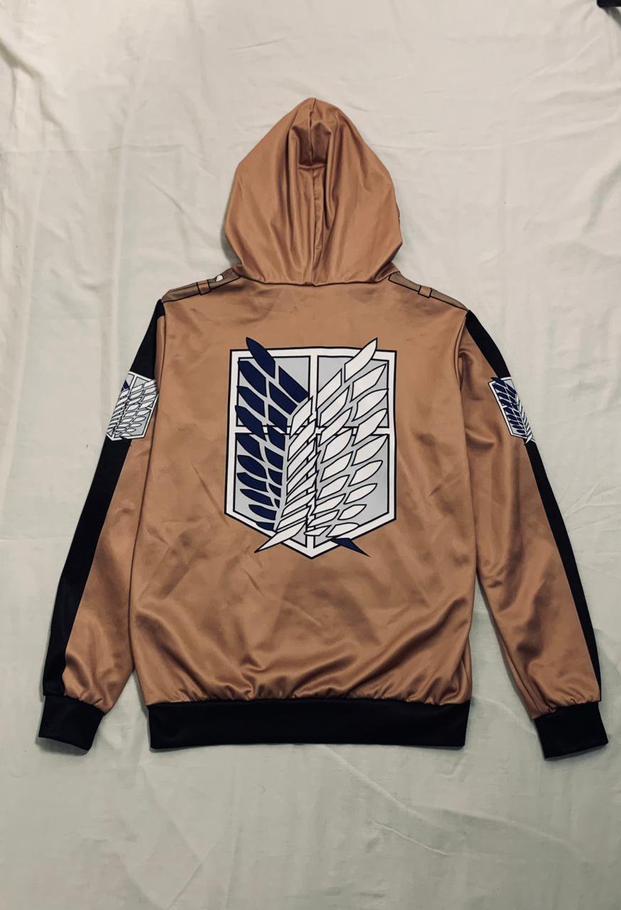 Attack on Titan (AOT) Survey Corps Zip-up Hoodie