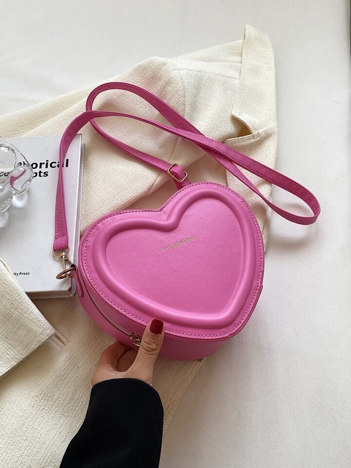 Sac rose forme de coeur 🩷