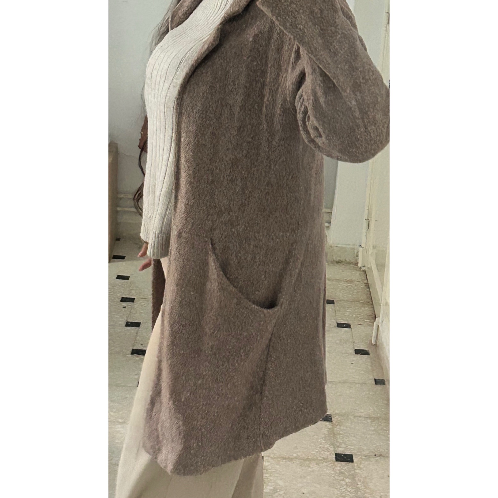 Cardigan beige 