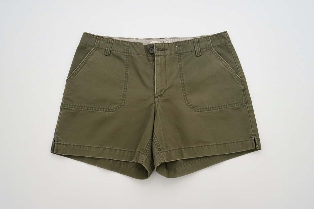 Olive green shorts 