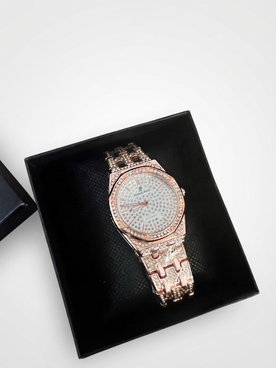 Montre Rose Gold cachetée