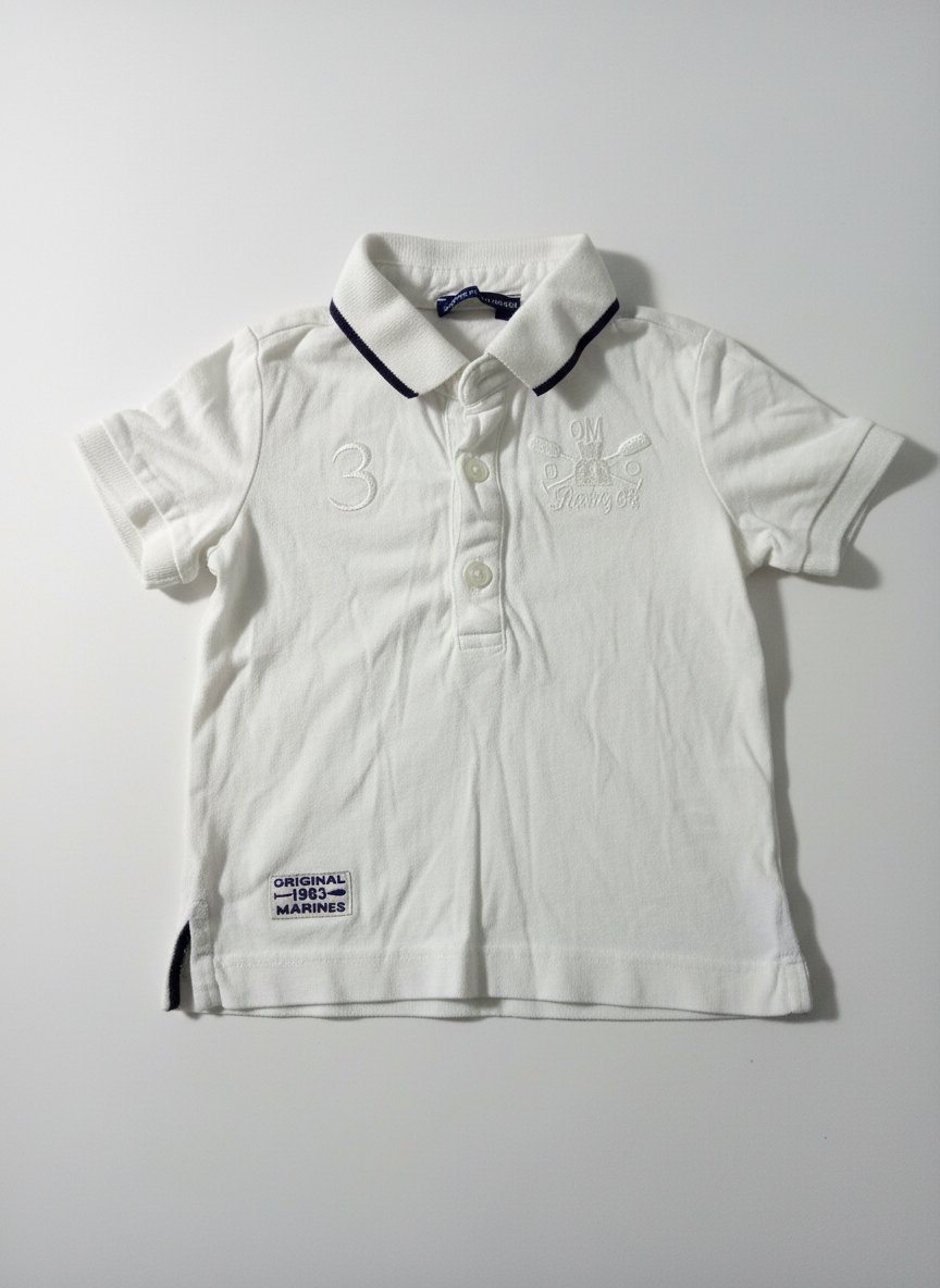 Polo blanc 