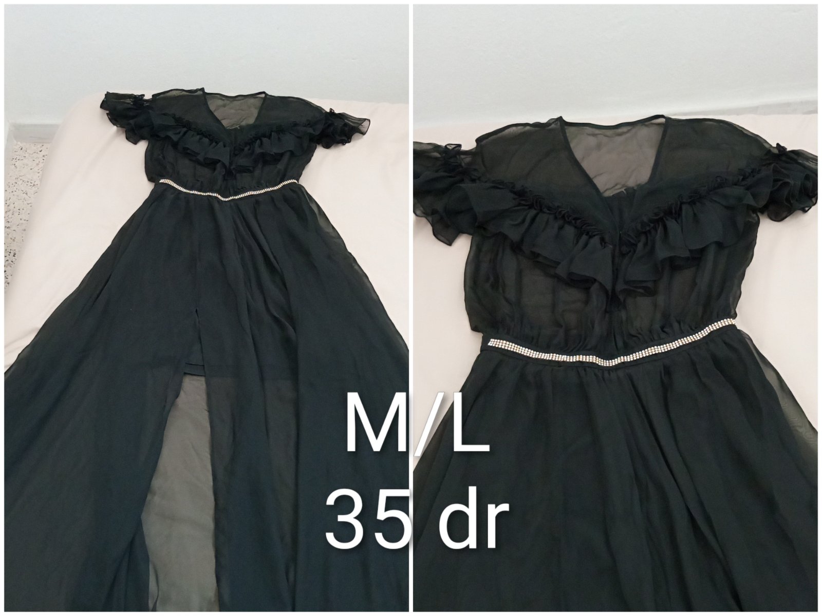 Robe soirée noire 