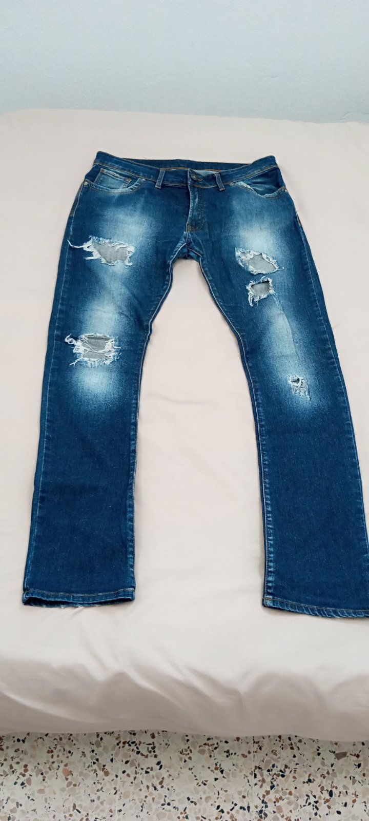 Pantalon omme djins