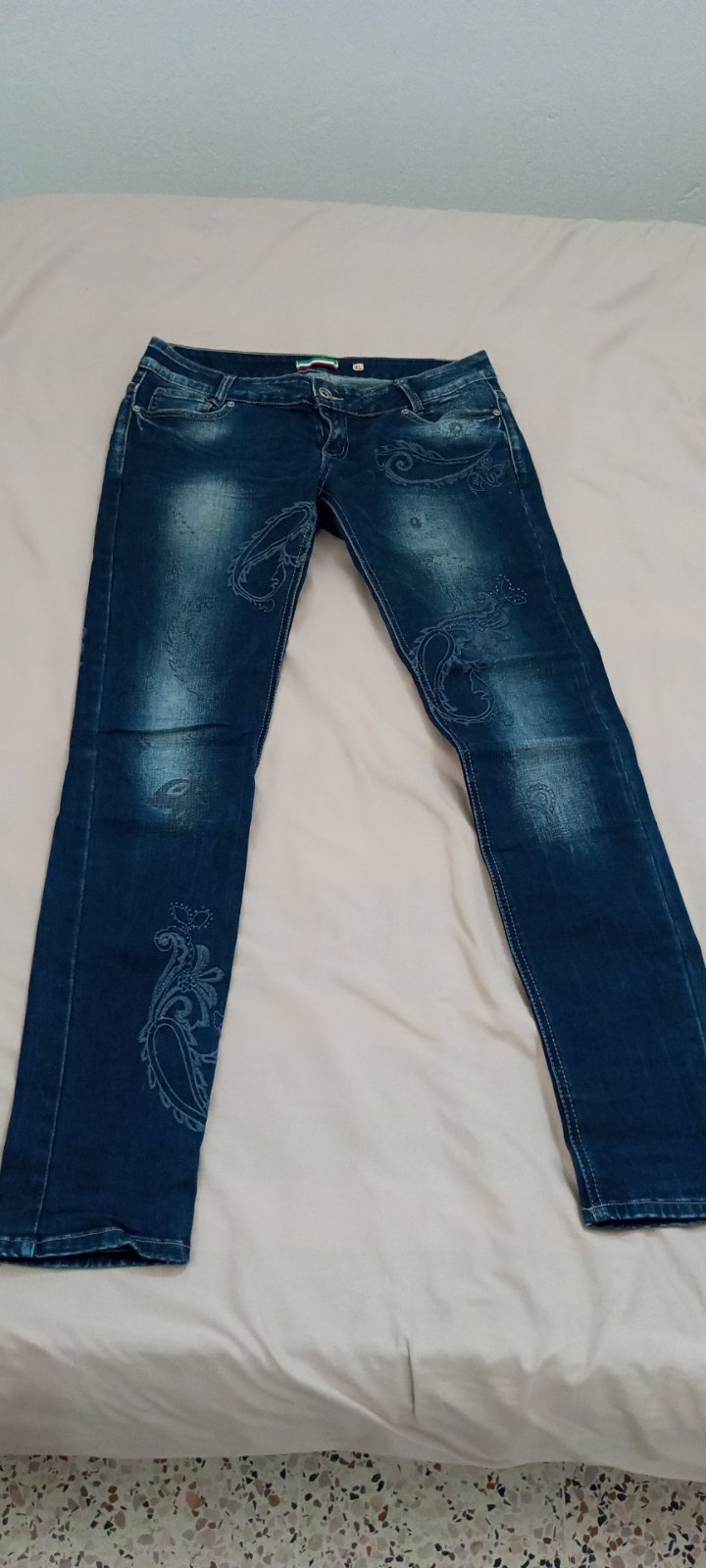 Pantalon djinns bleu 