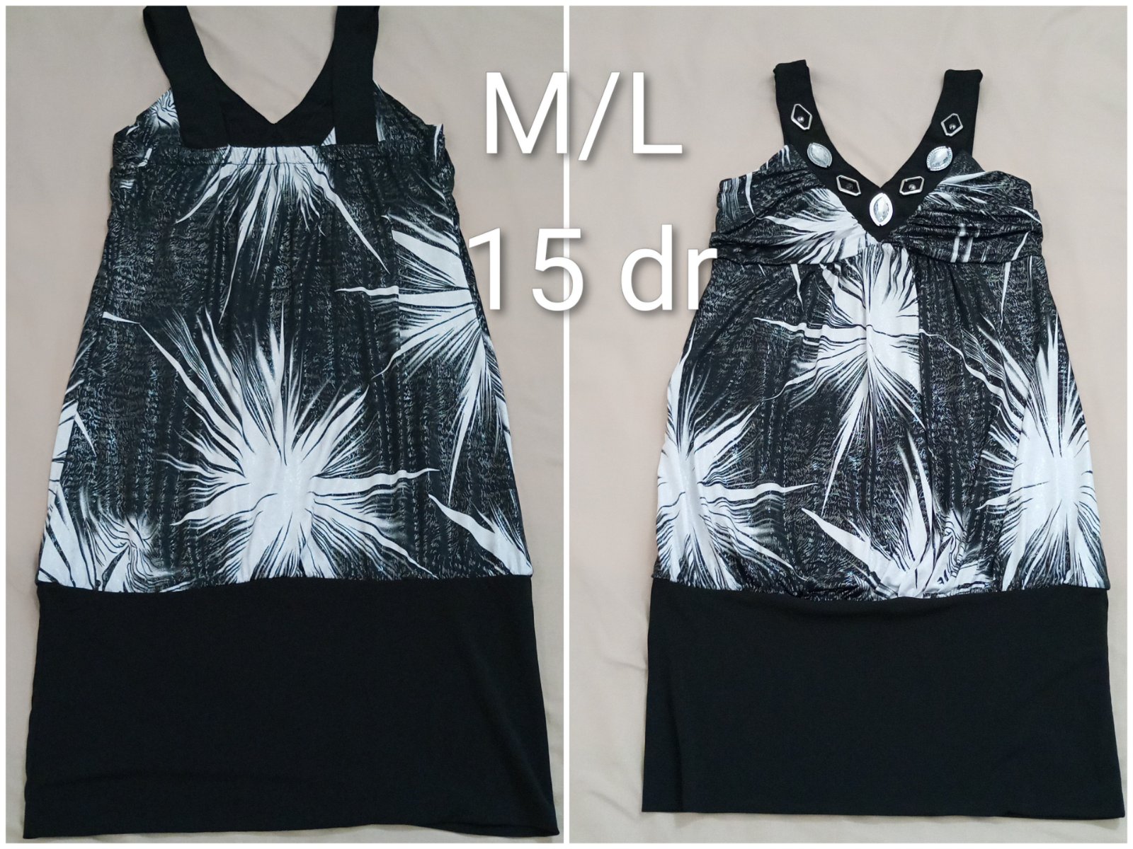 Pull soirée noire et argent 