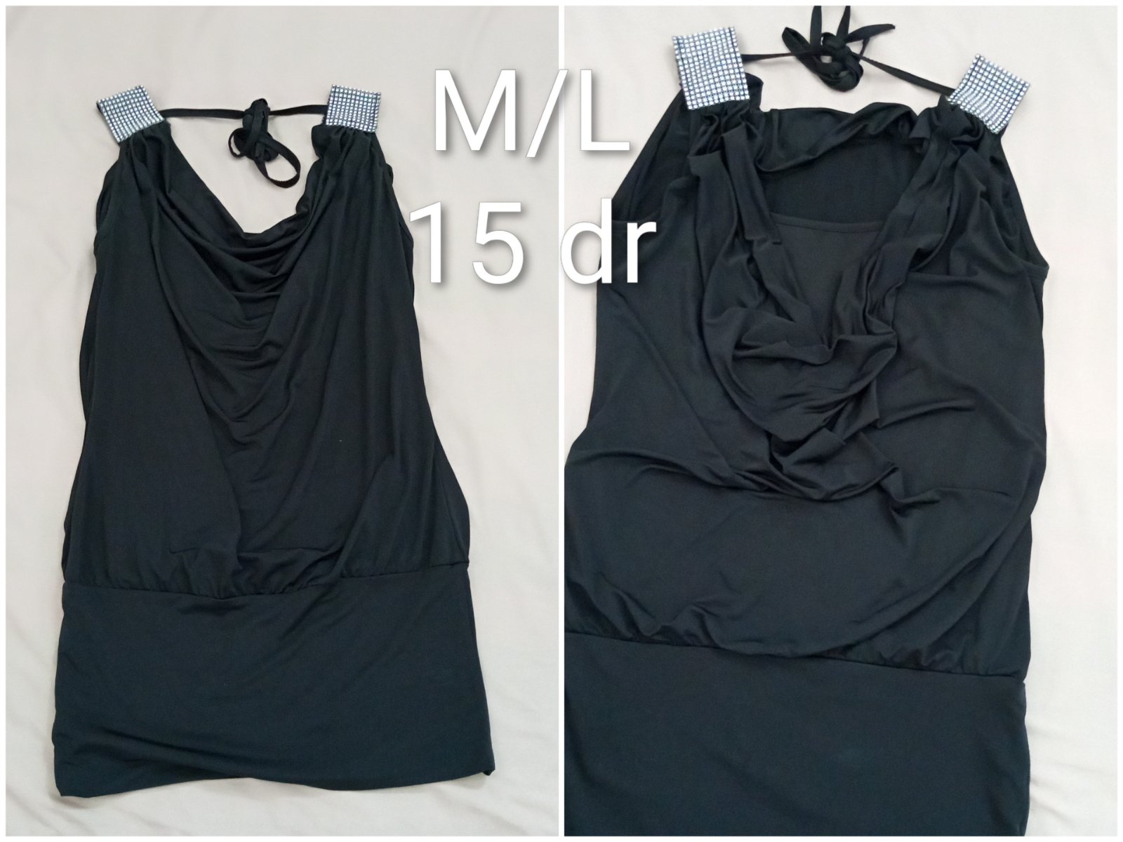 Pull soirée noir