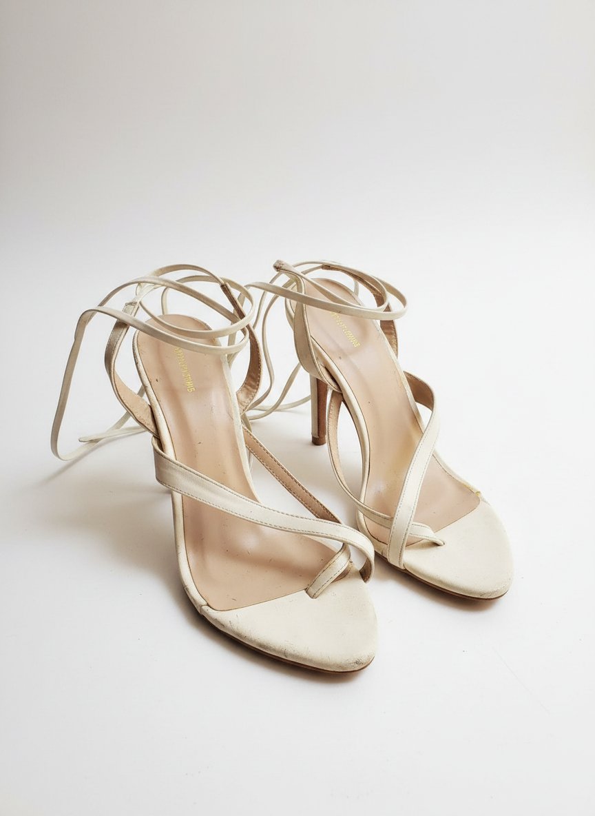 Sandales à talons 🤍✨️