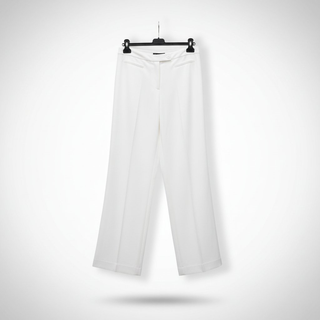 Pontalon large blanc 
