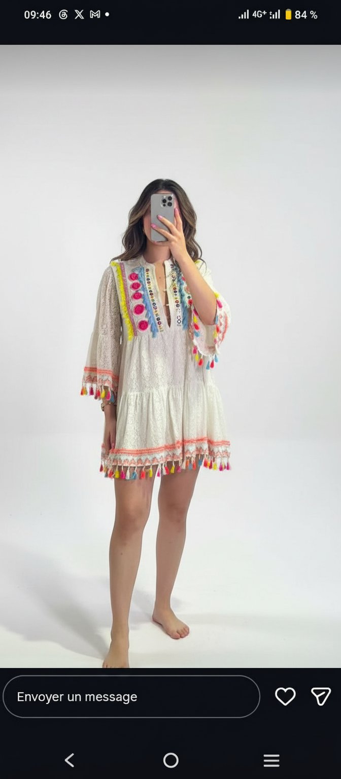 Robe de plage 